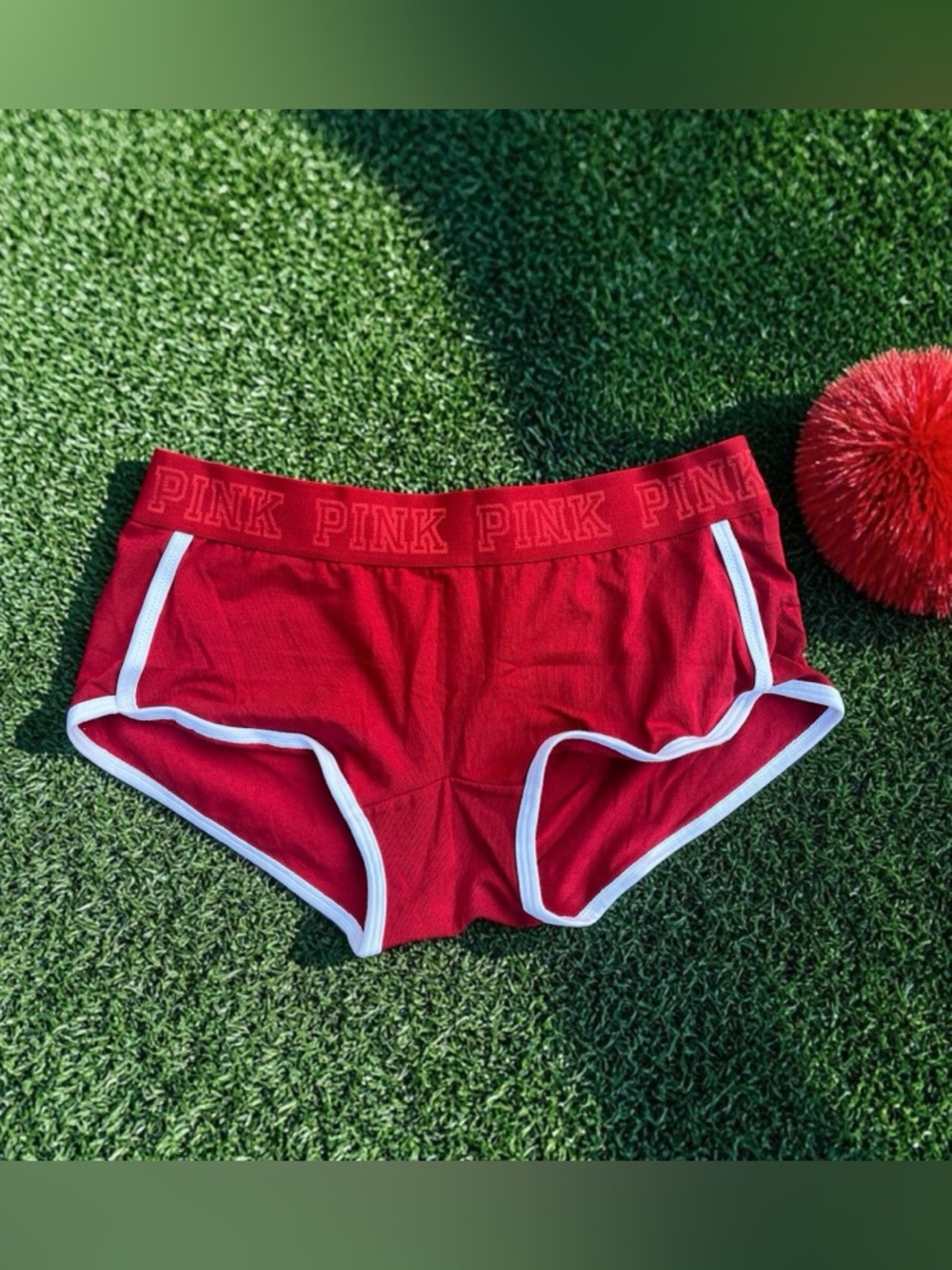 Victoria Secret PINK Boy Short Pantie NWT - Picture 2 of 4